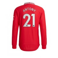 Manchester United Antony #21 Fußballbekleidung Heimtrikot 2022-23 Langarm